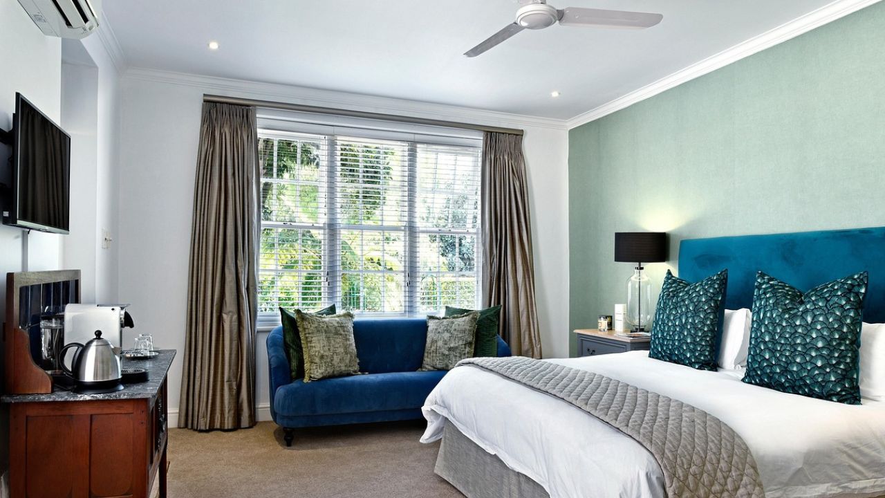 an air conditioner in a residential room
